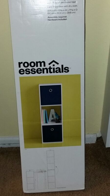 ROOM ESSENTIALS 3-CUBE ORGANIZER