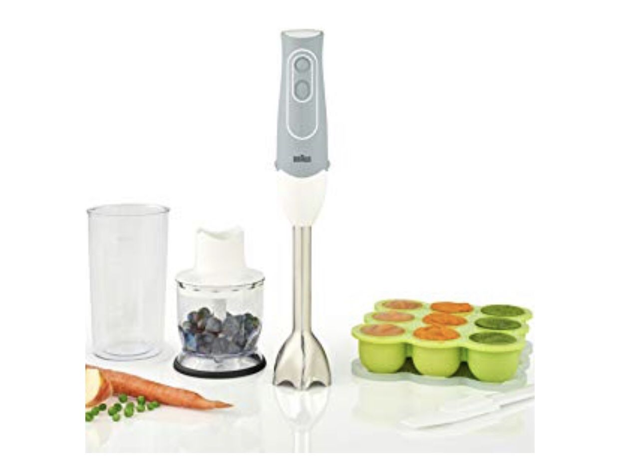 NIB Braun MultiQuick 5 Immersion Hand Blender to make baby food at home