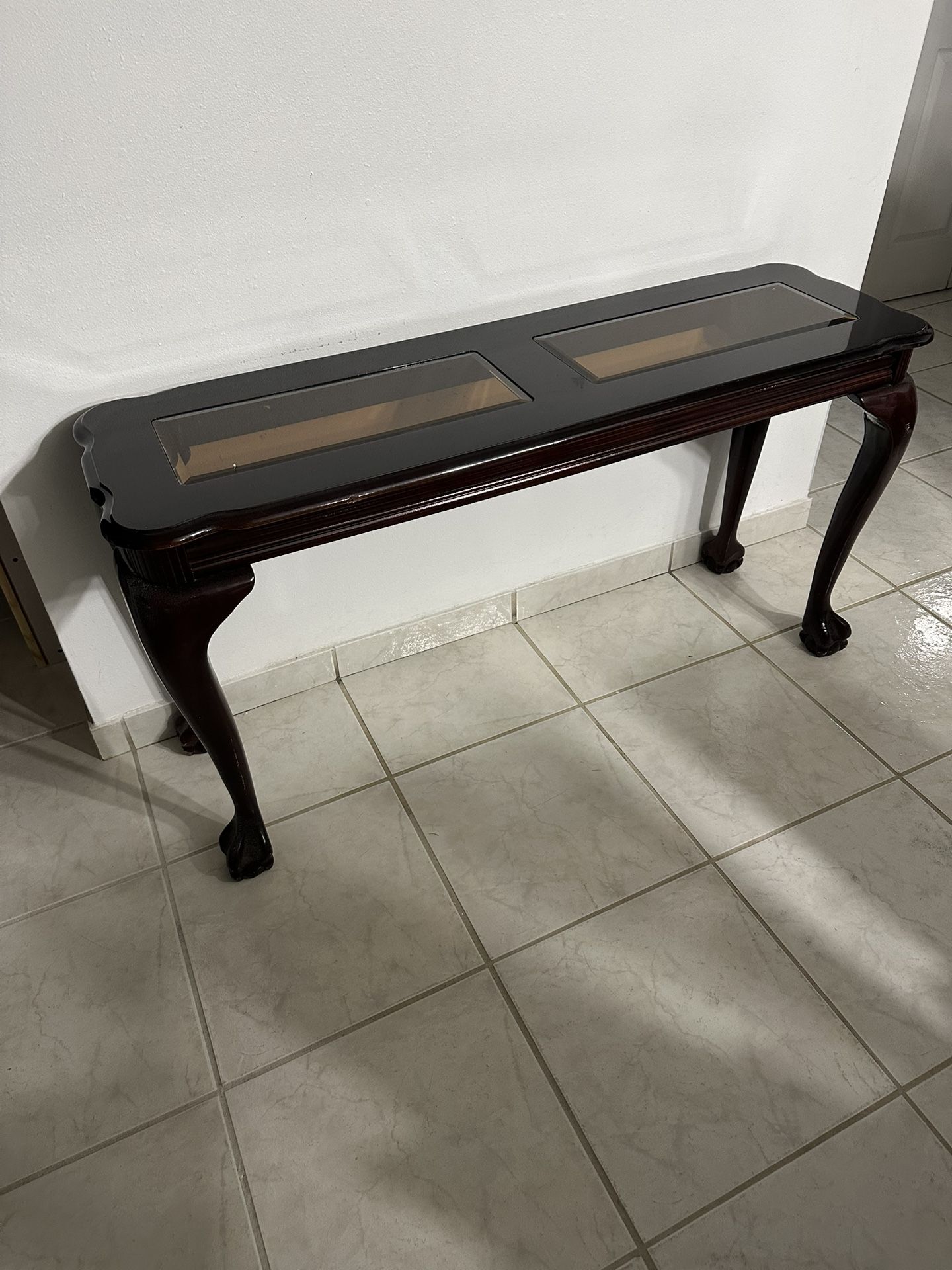 Glazed Wood Table