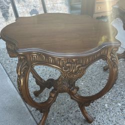 Solid Wood Antique End Tables