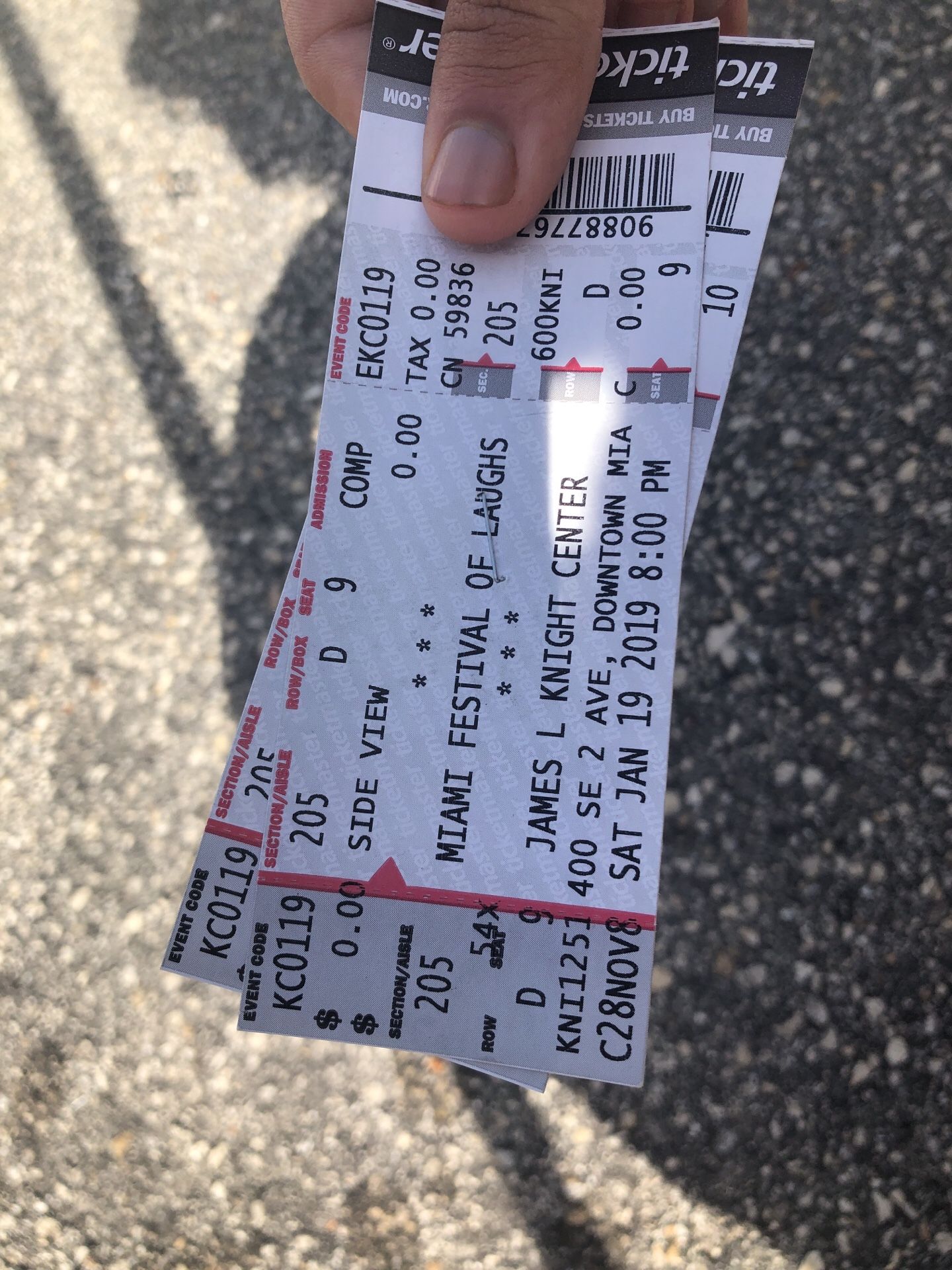 2 Tickets to see mike epps today at 8