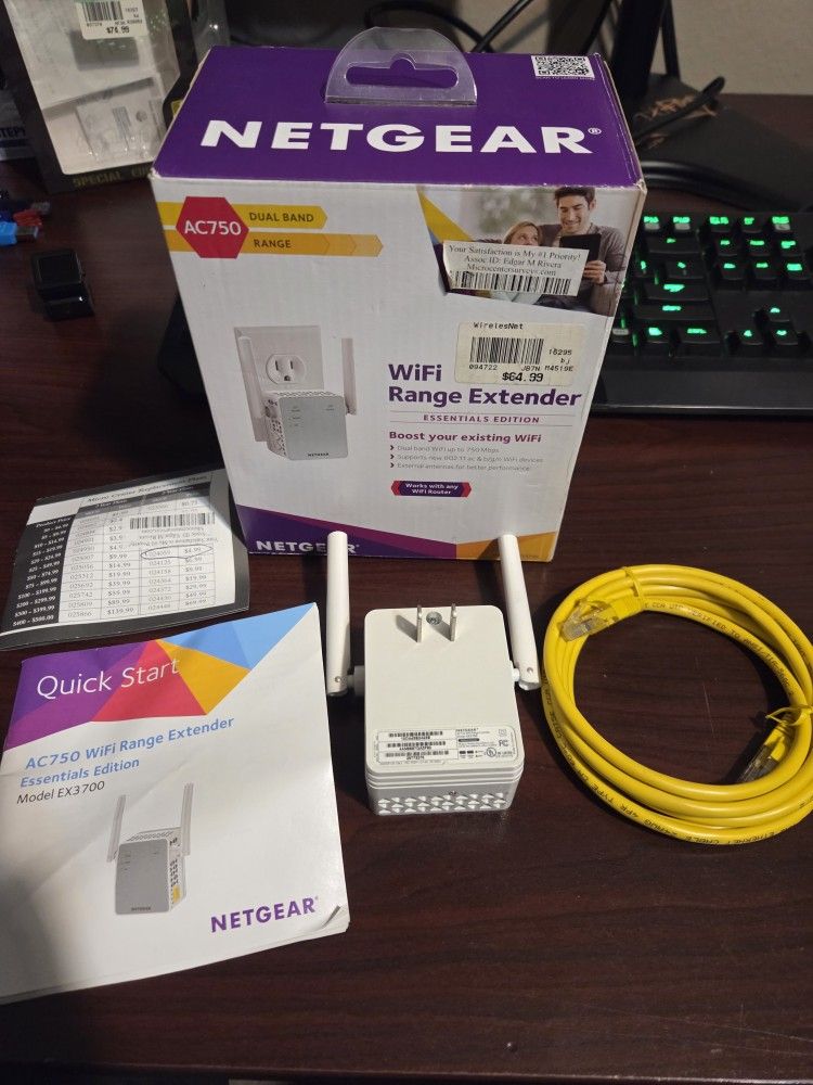 Netgear AC750 Wifi Range Extender