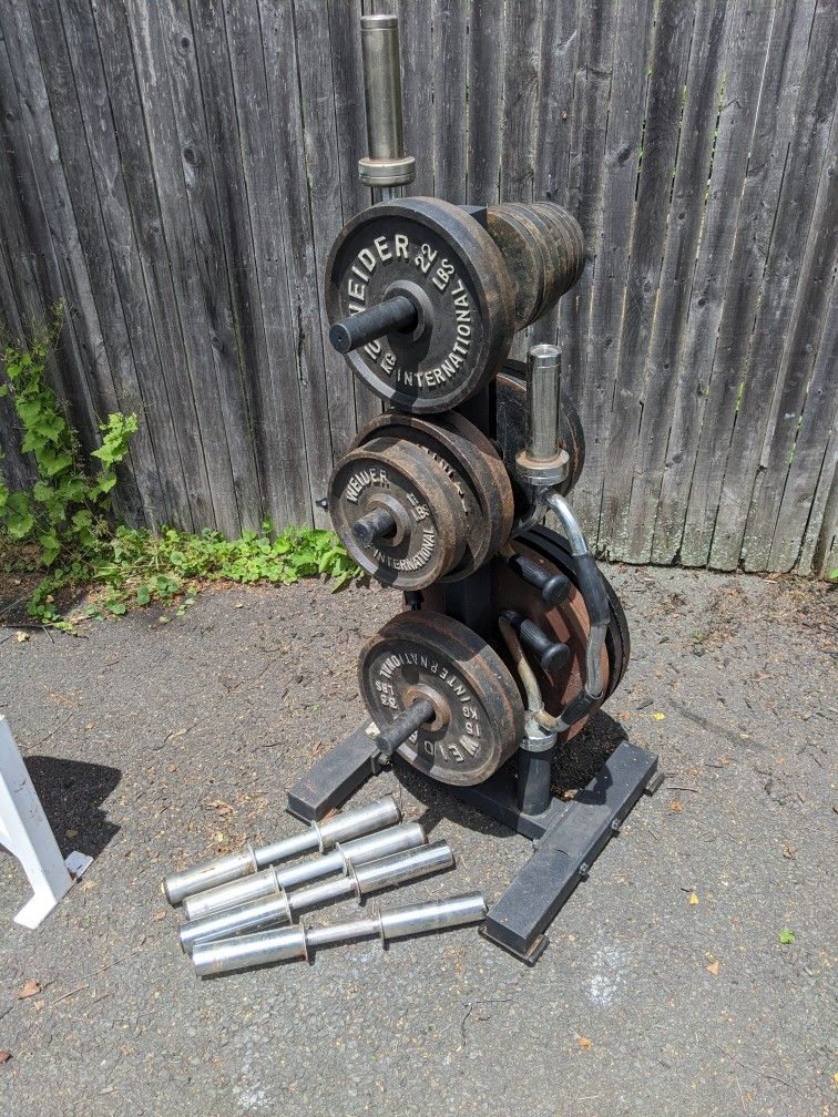 Olympic 2" Weights Gym Exercise Fitness