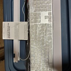 New. Macally Ultra Slim USB Keyboard. Teclado Español. 