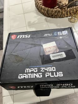Msi  Z490 Gaming Motherboard 