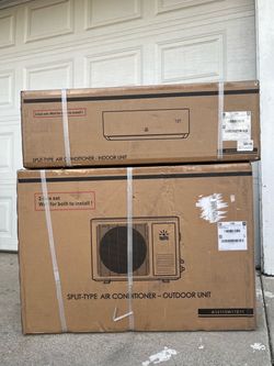 Mini Split air conditioning unit ( both hot and cold)