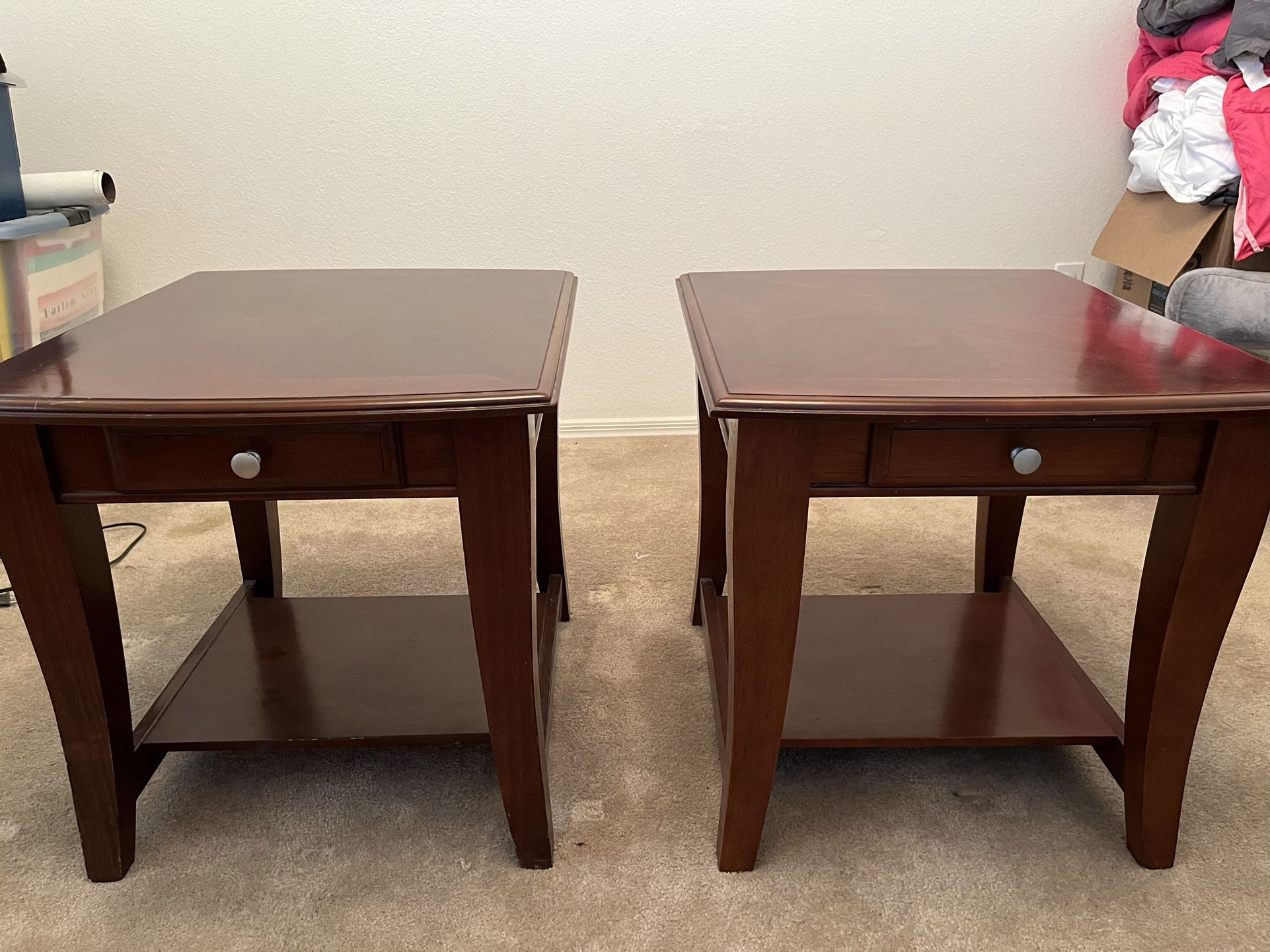 Wooden End Tables