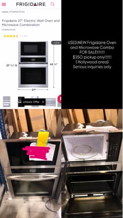 BRAND NEW Frigidaire Oven and Microwave Combo