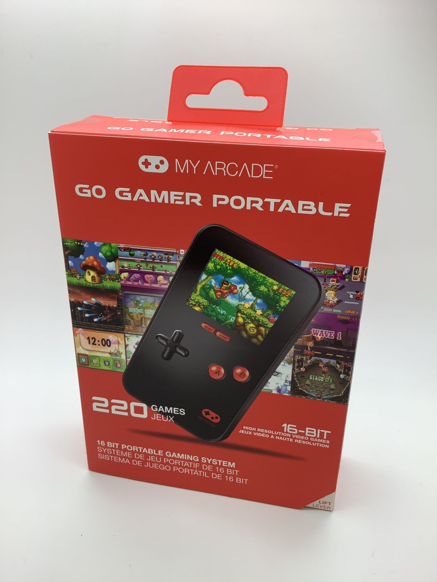 DreamGear My Arcade Handheld Go Gamer Game System 220 Games Included