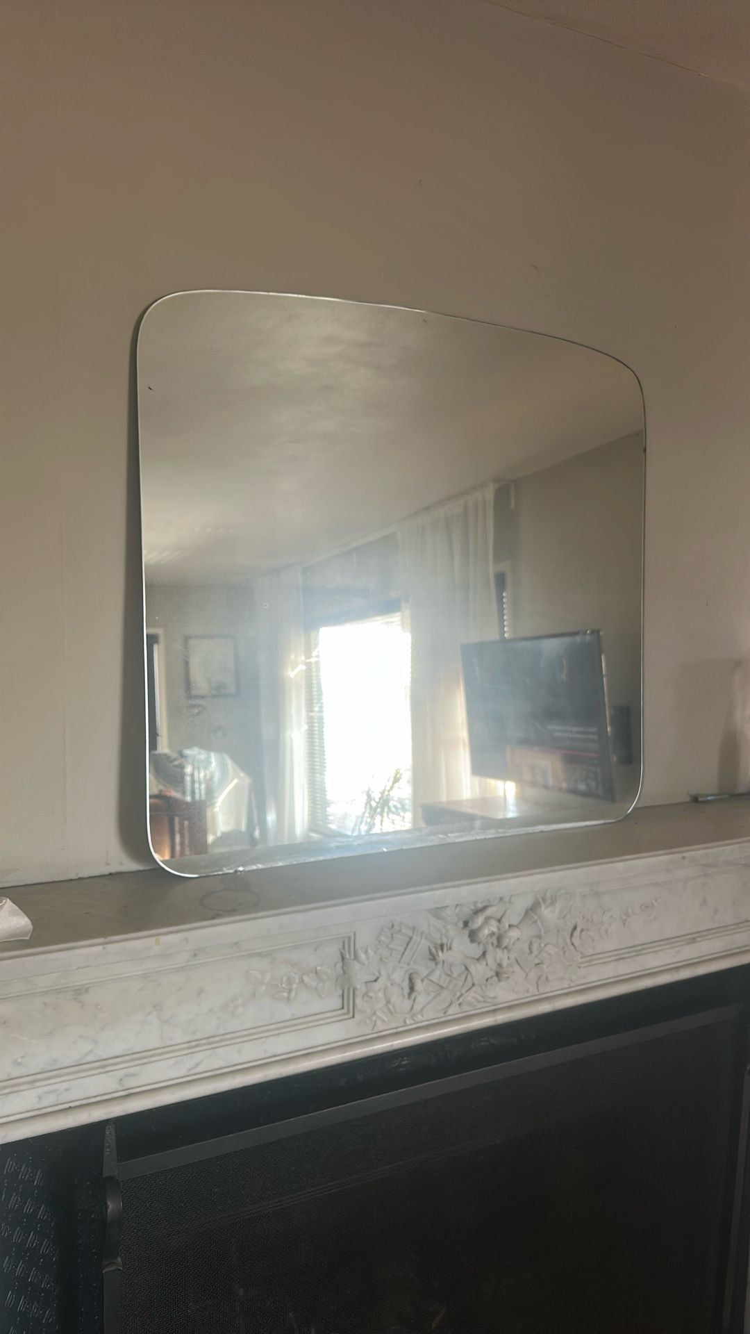 Mirror 33 1/2 x 31 1/2