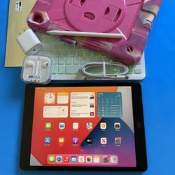 Apple IPad 7th Generation (10.2” Retina /Latest IOS 18/ 2019 model) 32GB with stylus pen, keyboard, case & Accessories (128GB $299)