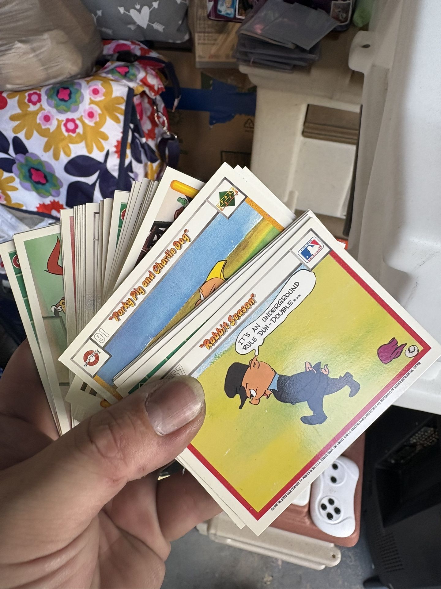 Vintage Looney Tunes Baseball Cards 