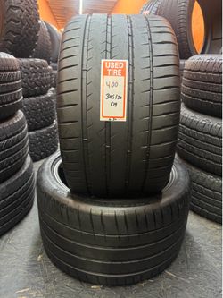 305/30R19 Michelin Pilot Sport 4s Full Pair of 2 Tires