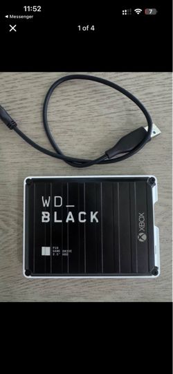 WD_BLACK 2TB P10 Game Drive for Xbox USB 3.2 Gen 1, 2.5" Portable External Hard Drive HDD