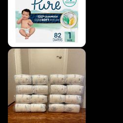 Pampers Diapers Size 1