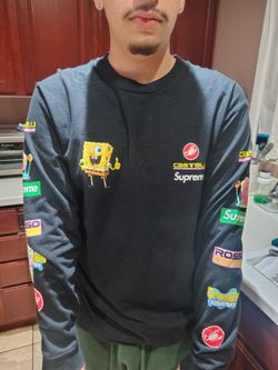 Supreme SpongeBob/Castelli Racing L/S Tee