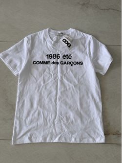 1986 Comme des Garçons T-Shirt White size M