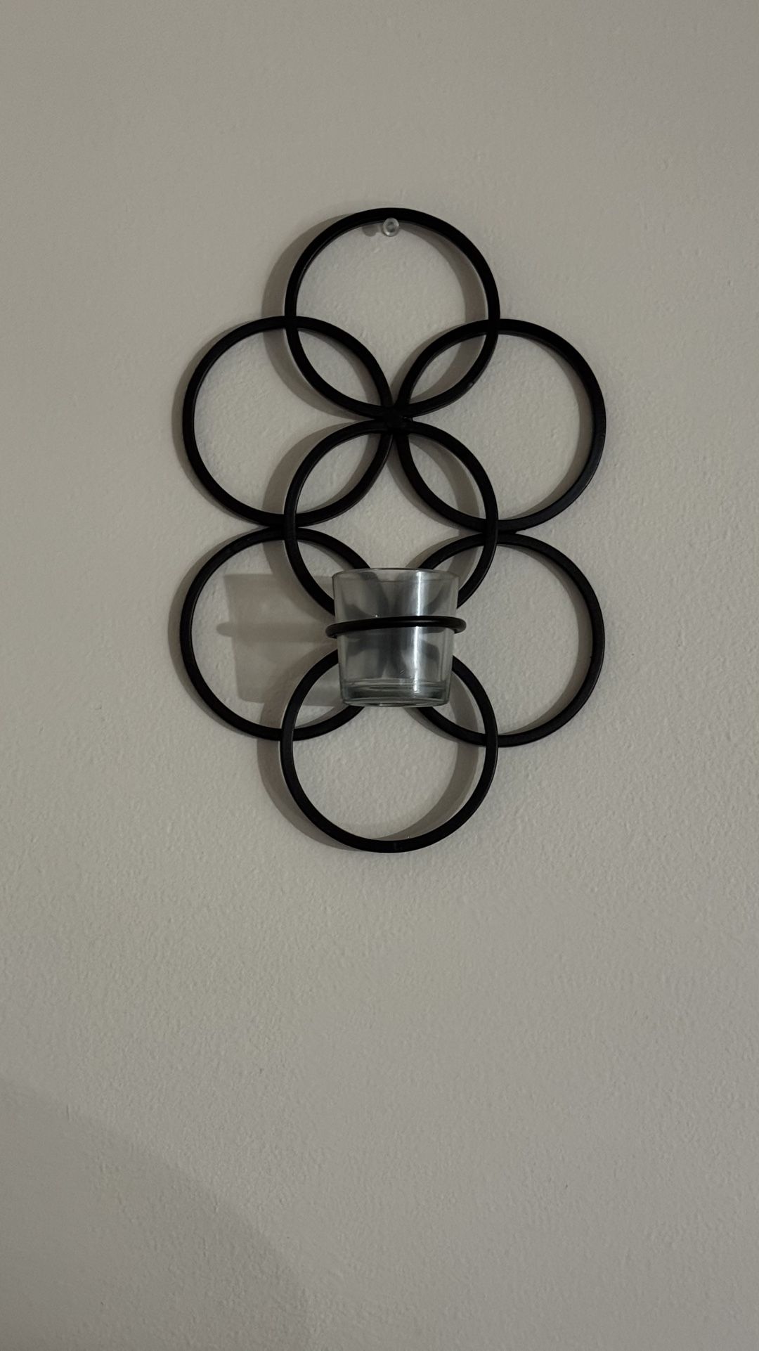 Metal Candle holder decor - Set of 2