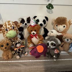 Stuffed Animal Lot 