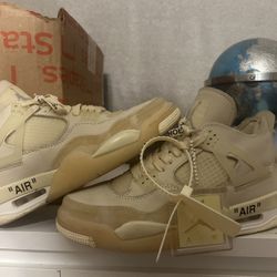 off white jordan 4s