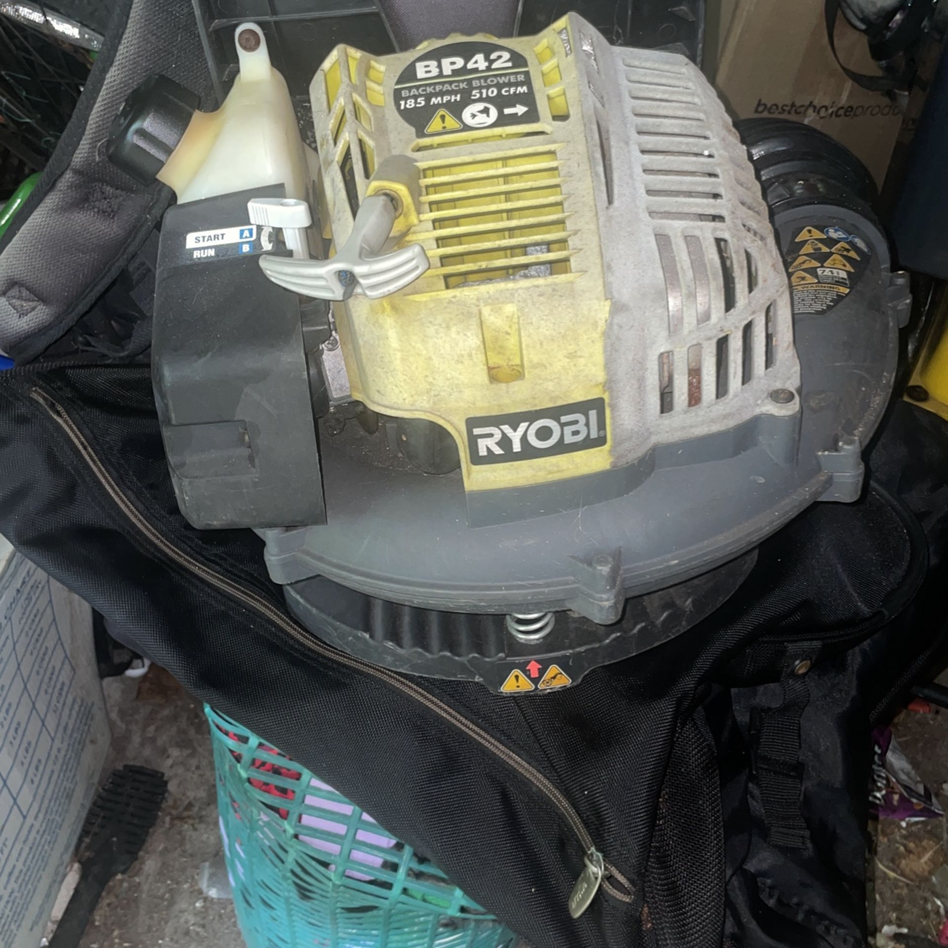 Ryobi Leaf Blower Bp42. 185 Mph 510 Cfw for Sale in Hollywood, FL OfferUp