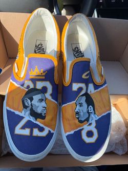 Lakers Kobe / LeBron Custom Vans