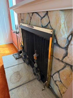 Fireplace cover/accessories