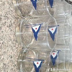 COCKTAIL CUPS 3 BIG 3 SMALL