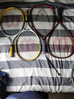 Tennis rackets