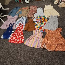 Girl Dresses 7/8  Lot