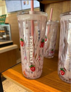 Starbucks pink