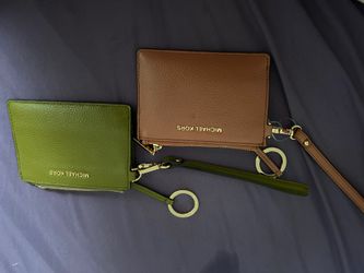 Authentic Michael Kors pebble wallets