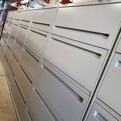 Black Friday  Special Hon 36"5 drawers Lateral Filing Cabinet Gray  