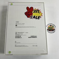 IPAD  ( A16 ) WIFI + CELLULAR  128GB  BLUE  NEW SEALED