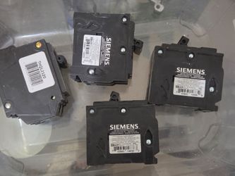 Siemens Circuit Breakers Mixed Lot