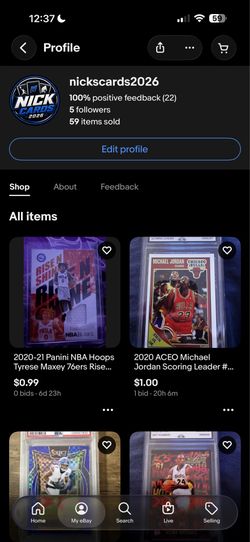 Nickscards2026- “I Buy Sports Cards (Bulk or Singles) + Deals Available”