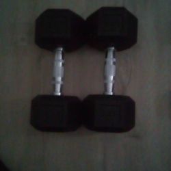 20 Lb Dumbell Weights Pair 
