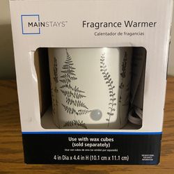 Nib Mainstays Electric Botanical Fragrance Warmer And A Six Pc Wax Melts 