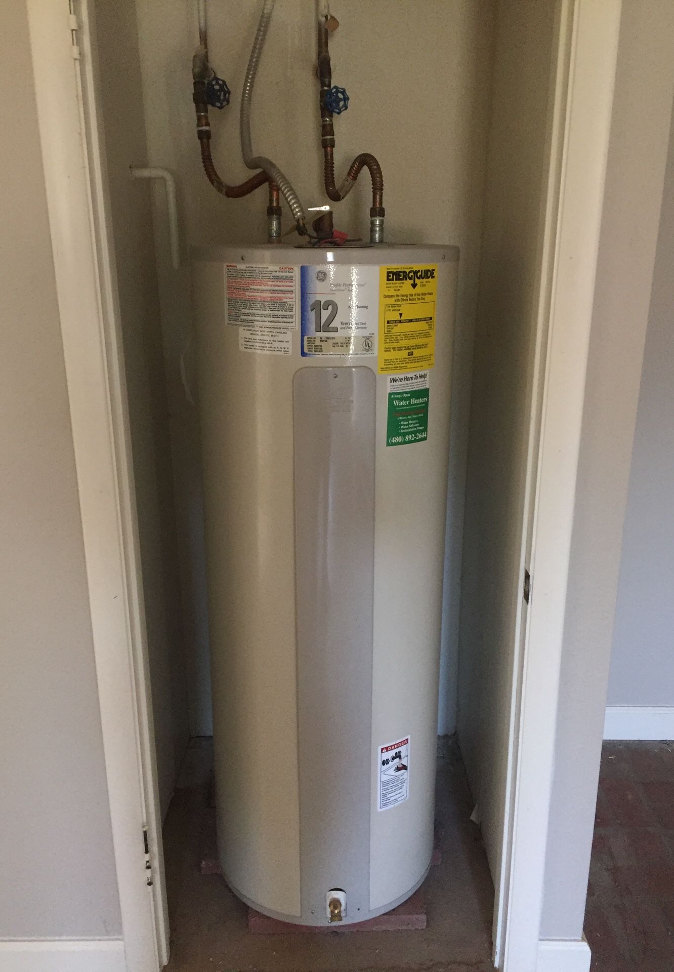 Electric water heater
