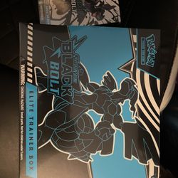 Pokemon Black Bolt Elite Trainer Box And Booster Bundle