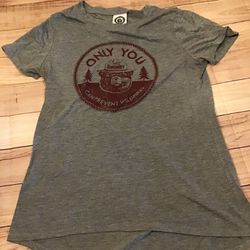 Smokey The Bear Only You Can Prevent Wildfires Top Size Small-Preowned 