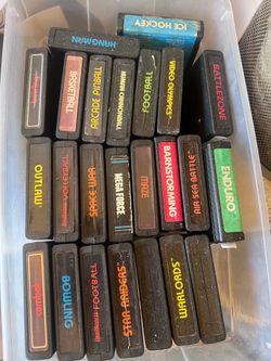 Atari 2600 games. Prices as marked