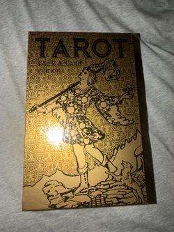 Tarot deck - black and gold edition