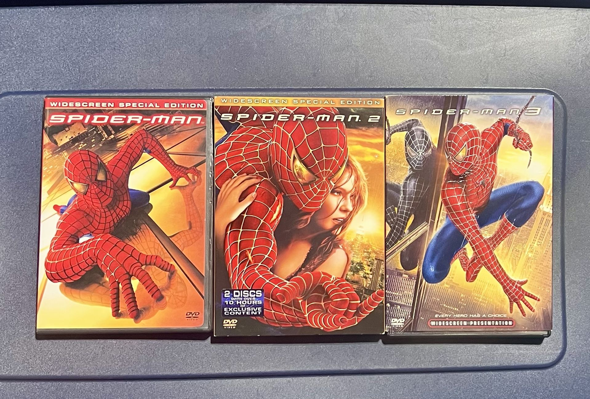 The Spider-Man Trilogy DVD Set 1-3