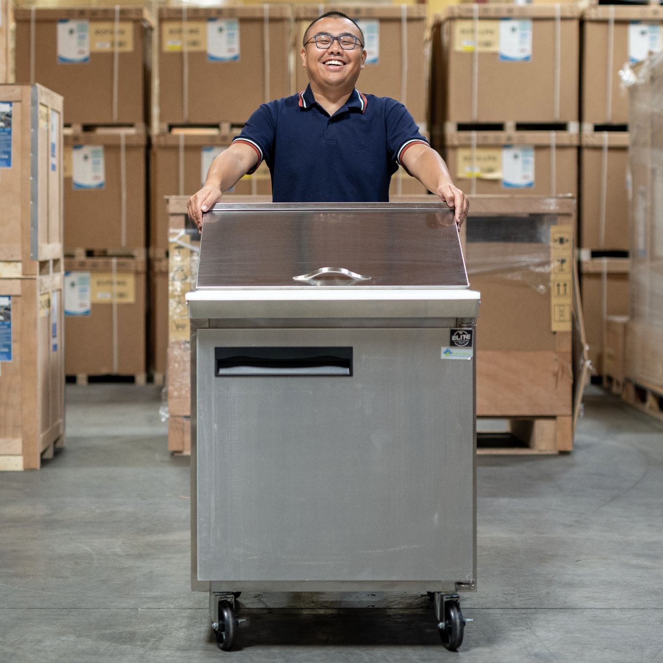 Commercial Food Prep Table | 27” Mega Top ETL | Free Shipping | Up To 10-Year Warranty