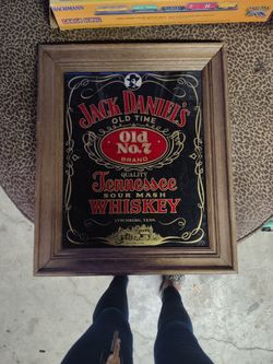 Jack Daniel's Old No. 7 Bar Mirror