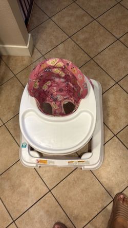 Baby Walker with Tray and Seat Pad
