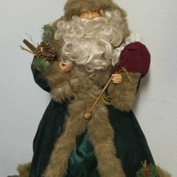 Vintage Santa Velvet/Faux Fur 