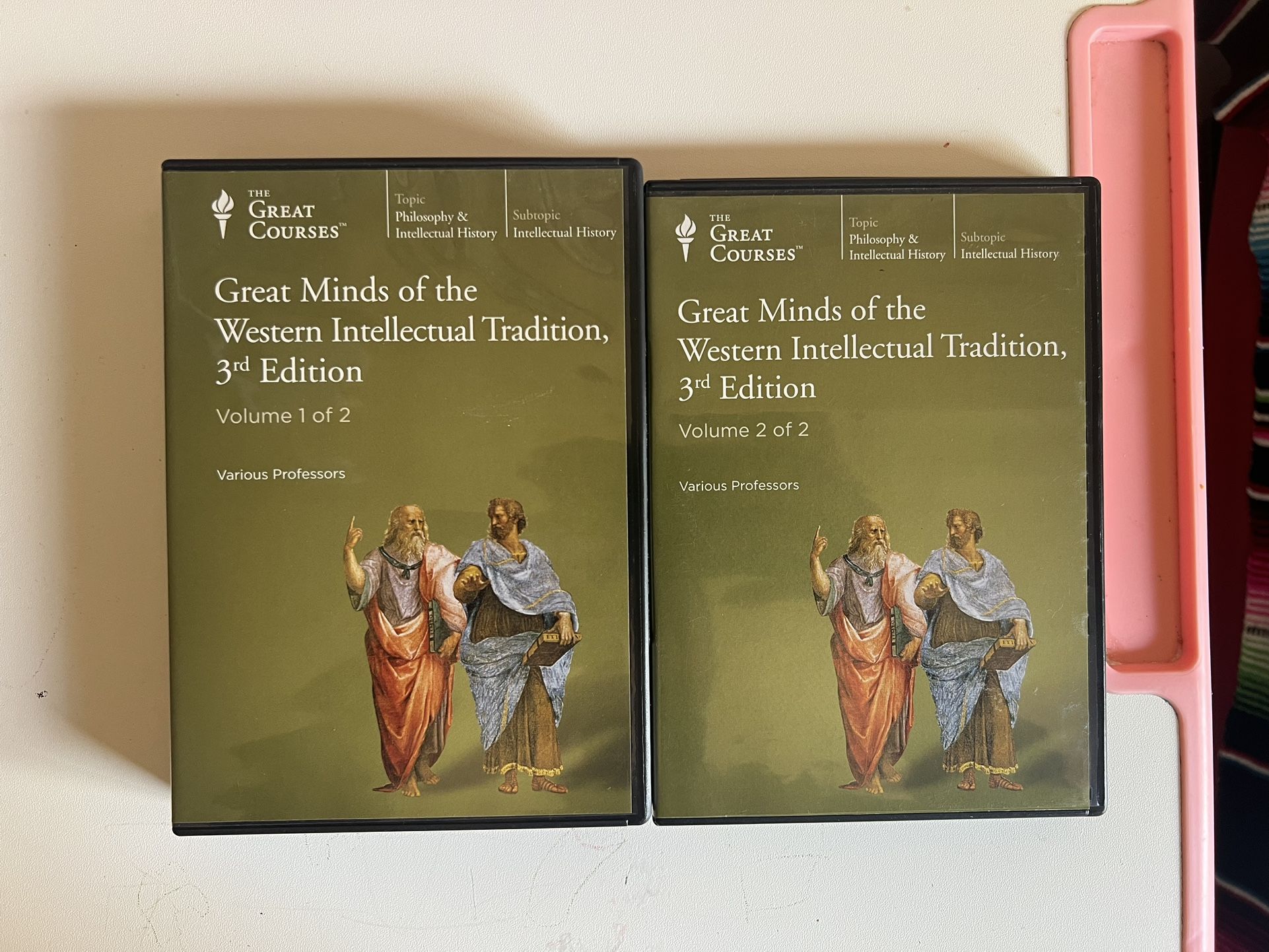 The Great Courses Great Minds Of The Western Intellectual Tradition 3rd Edition DVD 