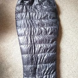 1.2lb Ultralight Sleeping Bag 30f Marmot Hydrogen 6ft Goose Down Backpacking Camping Hiking REI Western Mountaineering Nemo Big Agnes Magma Quilt 850 